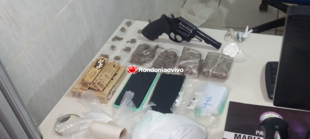 REINCIDÊNCIA: Cadeirante armada é presa acusada de comandar boca de fumo 