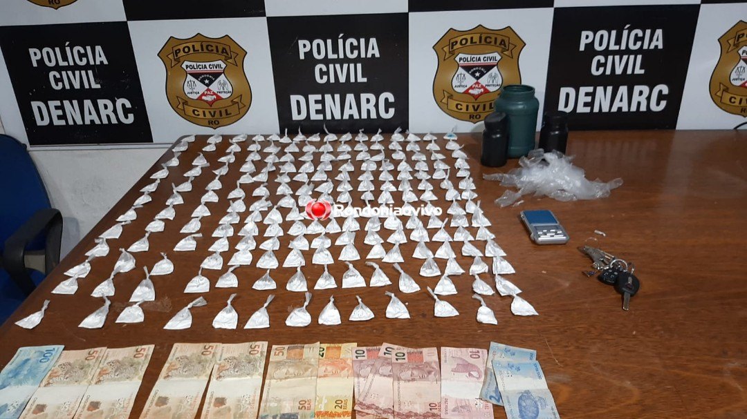 COCAÍNA: Traficante 'Gordão' é preso pelo Denarc após abordagem na 7 de Setembro 