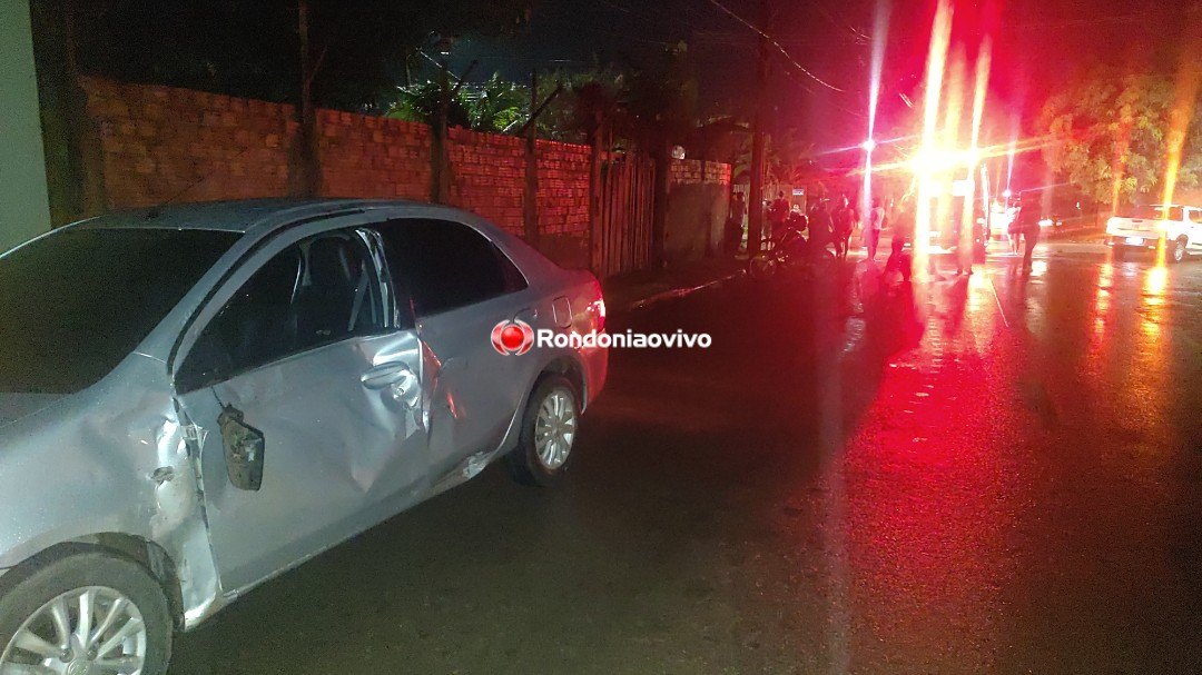 VÍDEO: Motociclista sofre fratura exposta na perna após grave acidente 