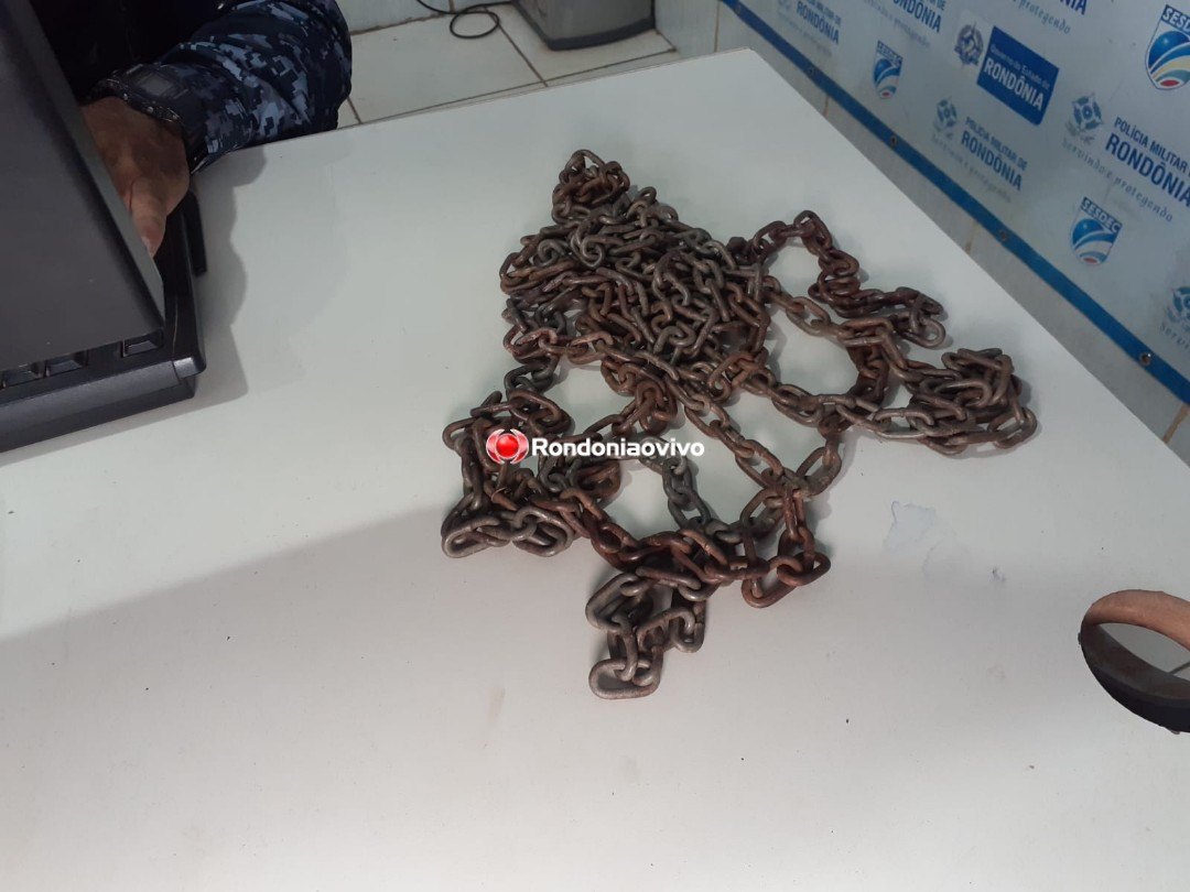 DÍVIDA DE DROGAS: PM evita que morador de rua acorrentado fosse morto e jogado no rio Madeira 