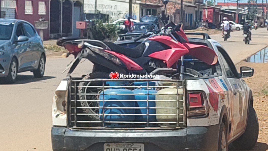 ACIDENTE: Reboque de motocicleta se solta e atinge mulher que estava em outra moto 