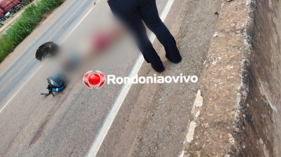 ATROPELADO: Motociclista tem perna amputada em grave acidente na BR-364 