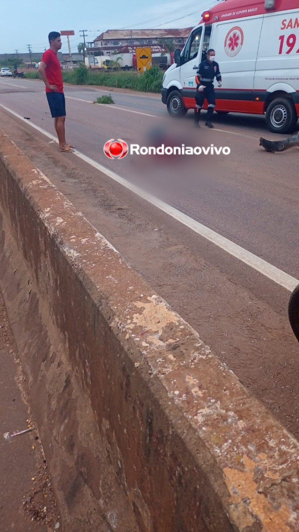 ATROPELADO: Motociclista tem perna amputada em grave acidente na BR-364 