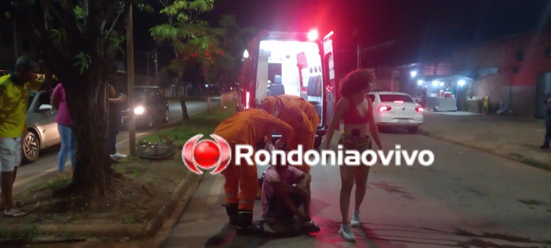 NA GUAPORÉ: Ciclista com sinais de embriaguez é vítima de grave atropelamento 