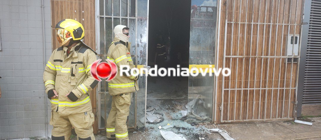 VÍDEO: Incêndio atinge pastelaria na Avenida 7 de Setembro em Porto Velho 