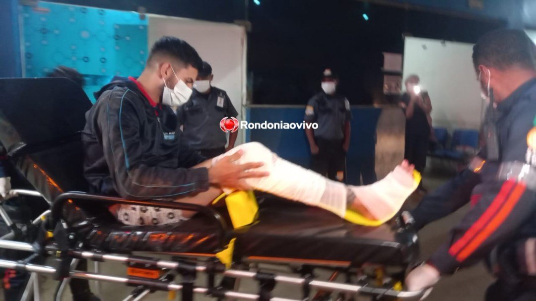 BALEADO: Homem de 26 anos sofre tentativa de homicídio quando chegava na casa da mãe 