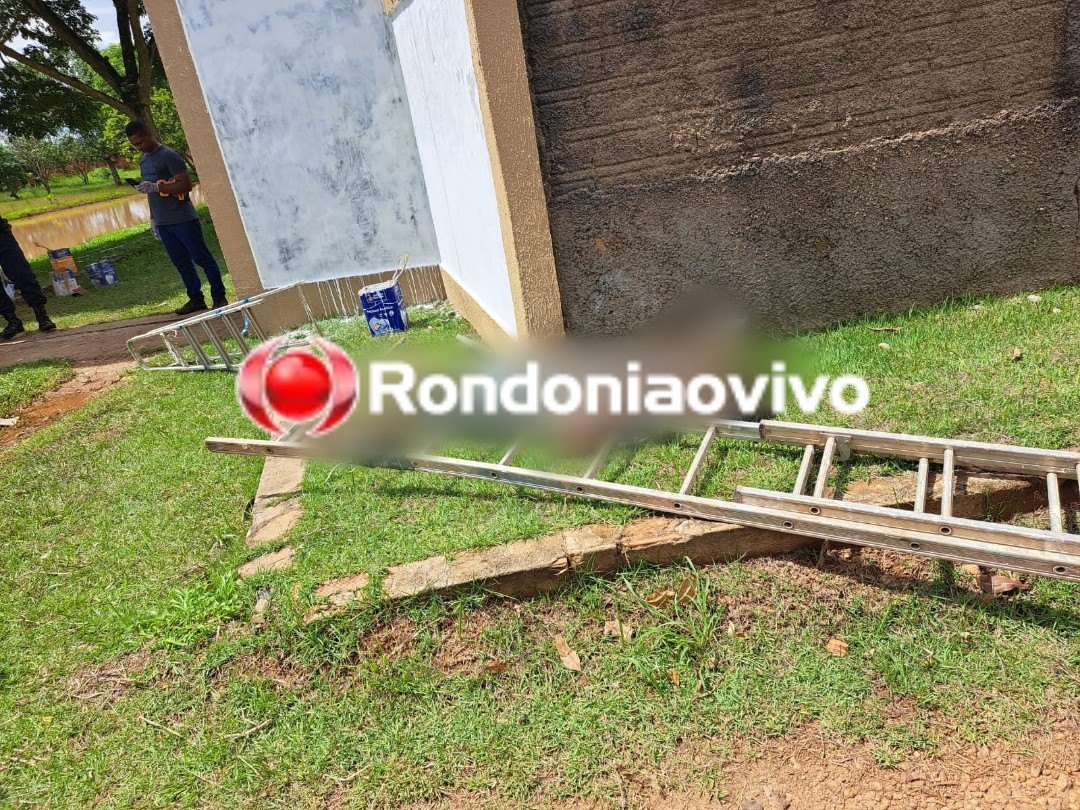 IDENTIFICADO : Trabalhador morre após sofrer queda enquanto fazia pintura em chácara