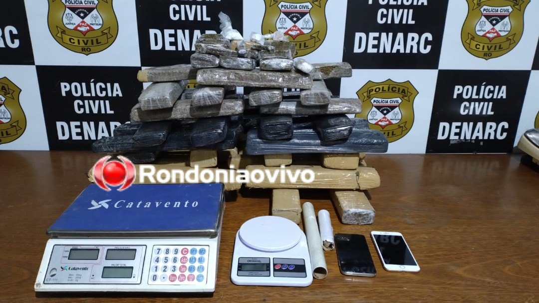 FORAGIDA: Denarc prende mulher com 40 quilos de drogas que iam ser vendidas no carnaval 