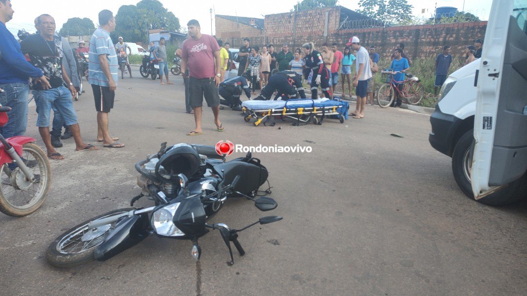 TRAUMATISMO CRANIANO: Motociclista fica em estado gravíssimo em acidente na capital