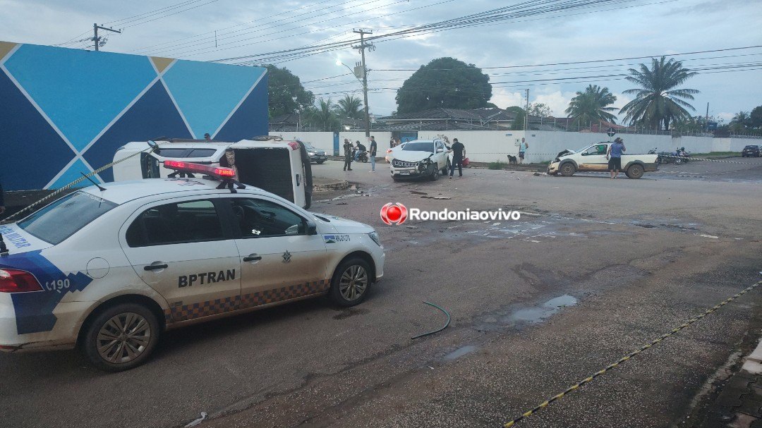 S10 ROUBADA: Vídeo mostra criminoso causando grave acidente durante perseguição policial