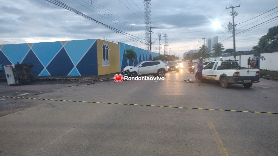 S10 ROUBADA: Vídeo mostra criminoso causando grave acidente durante perseguição policial