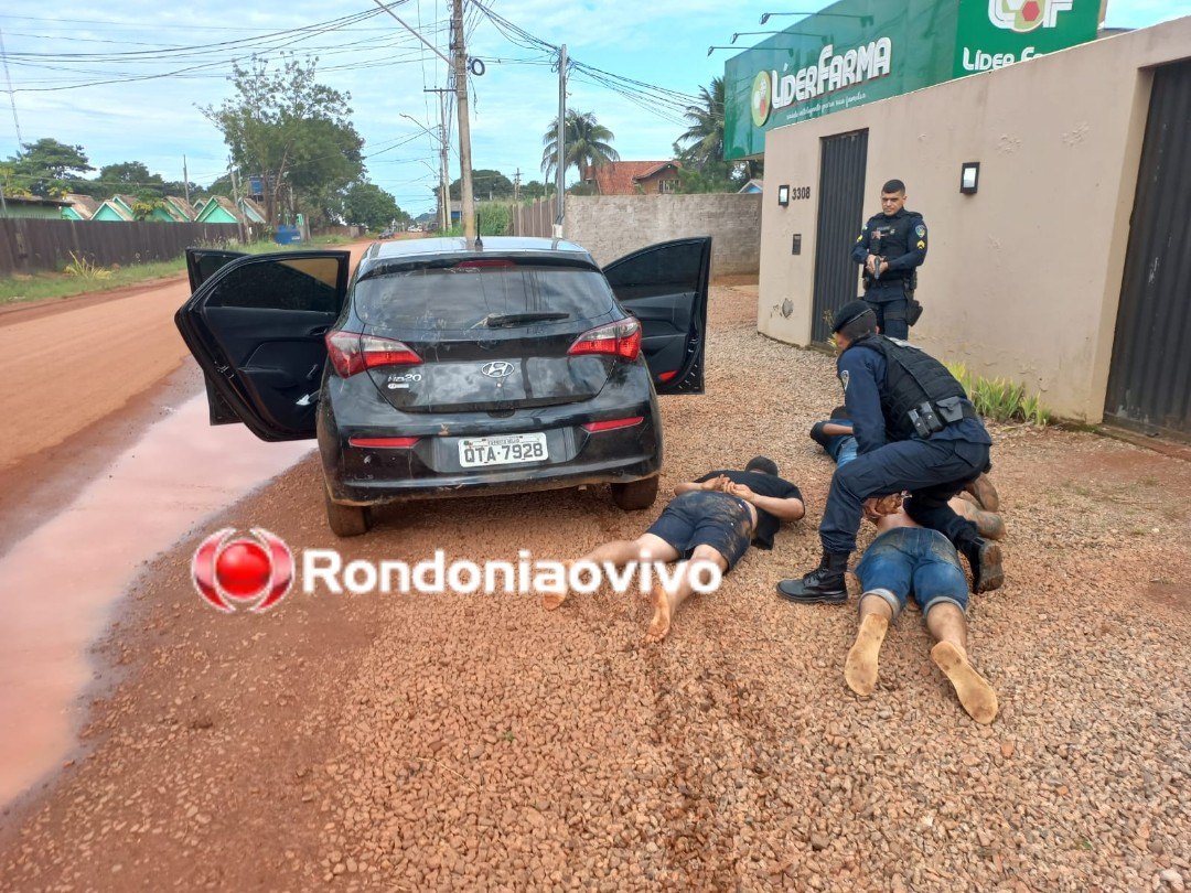 IDENTIFICADOS: PM prende quadrilha que tentou invadir agência bancária 