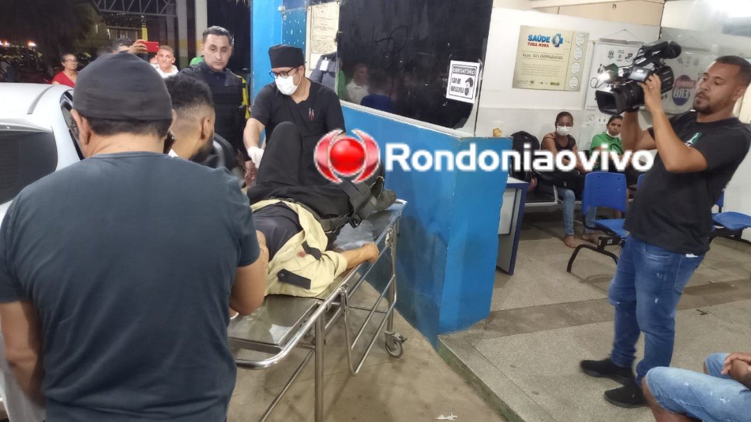 VÍDEO: Vigilante é baleado durante roubo de arma em escola