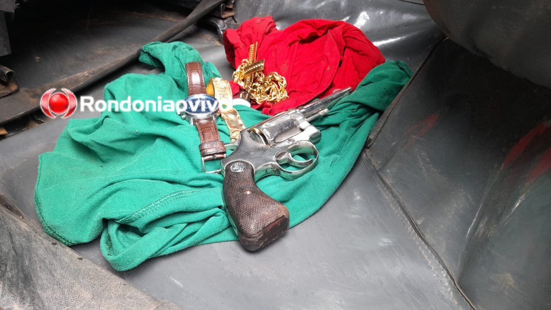 VÍDEO: Bandidos são perseguidos e presos após roubo na Thales Veículos