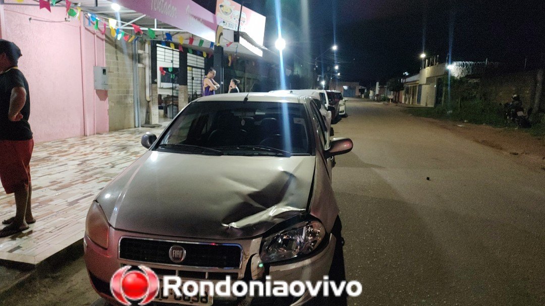 ASSISTA: Mulher em carro Siena deixa motoboy em estado grave e tenta fugir 