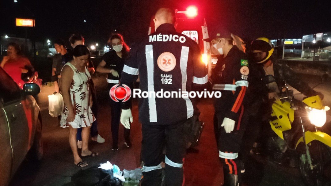 LESÃO NA CABEÇA: Pedestre fica em estado grave após ser atropelado na BR-364