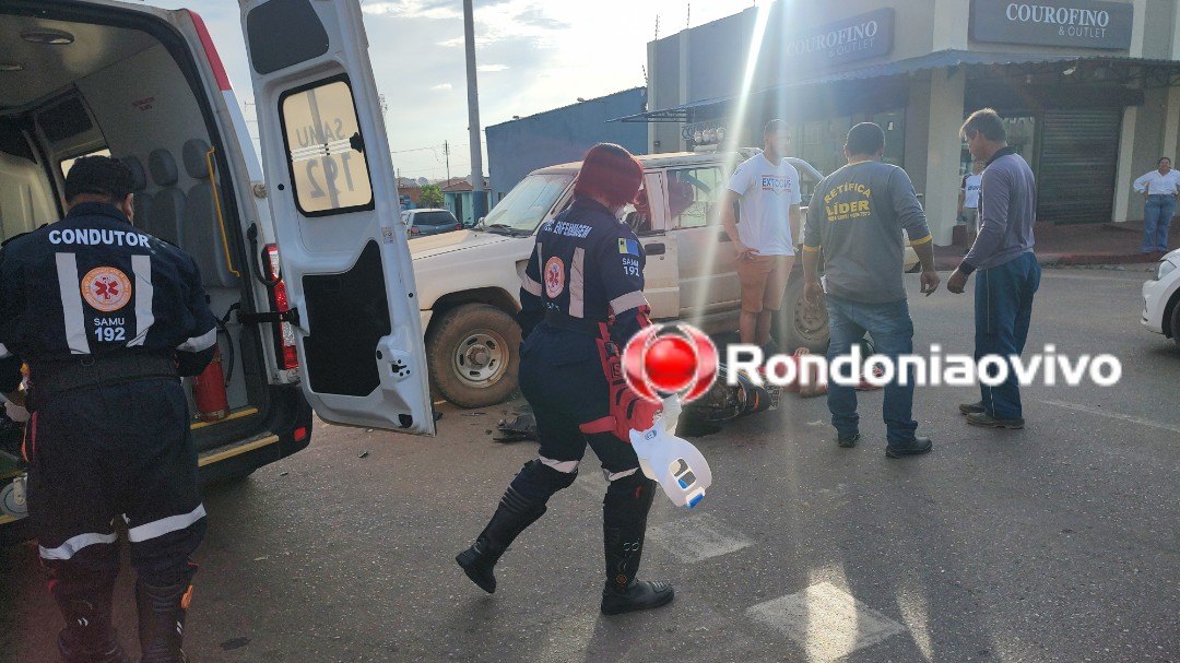 VÍDEO: Motorista de caminhonete invade preferencial e causa grave acidente