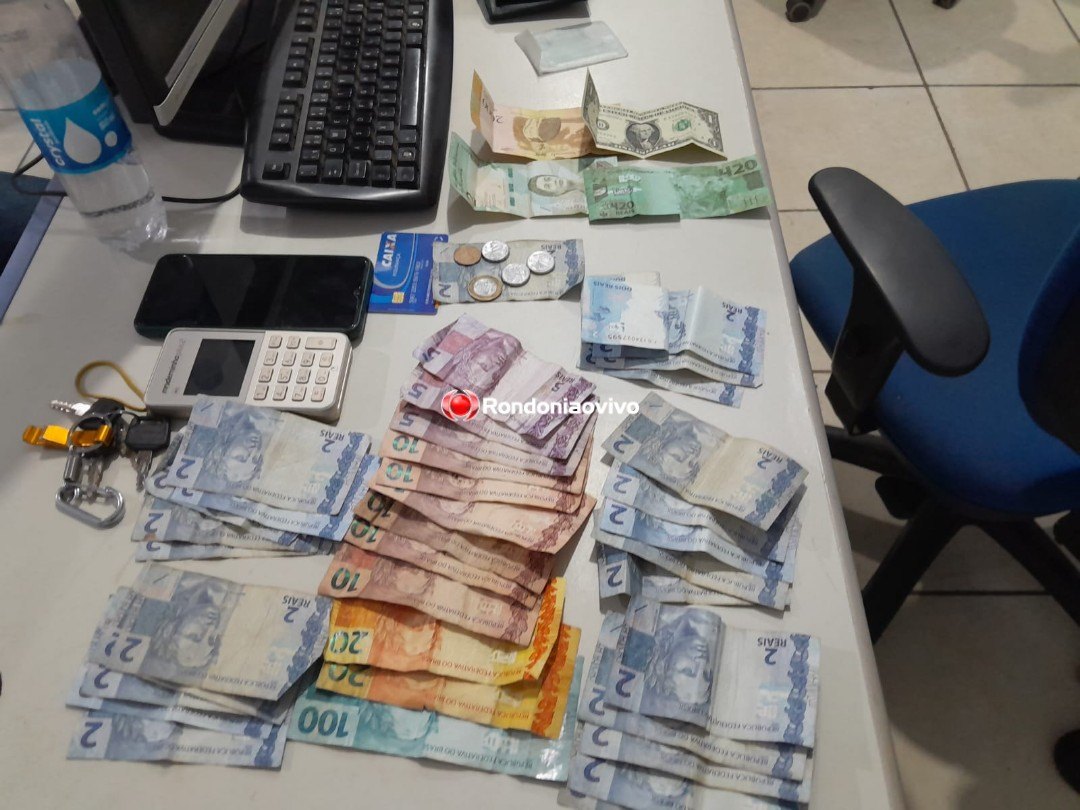 VEJA VÍDEO: Acusado de uma onda de roubos contra mulheres é preso pela PM