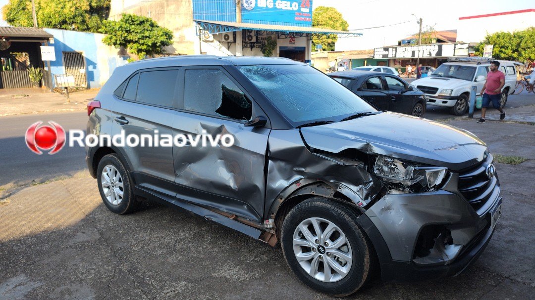 VÍDEO: Condutora de Creta invade preferencial e causa grave acidente