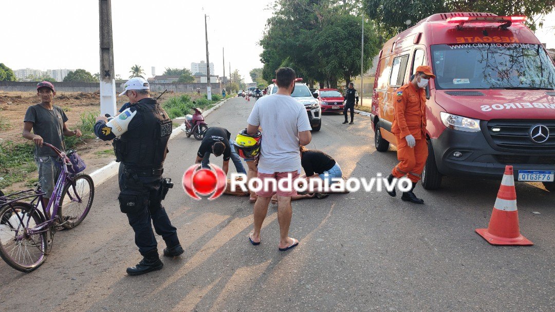 VÍDEO: Idoso fica em estado grave após atropelamento na Imigrantes