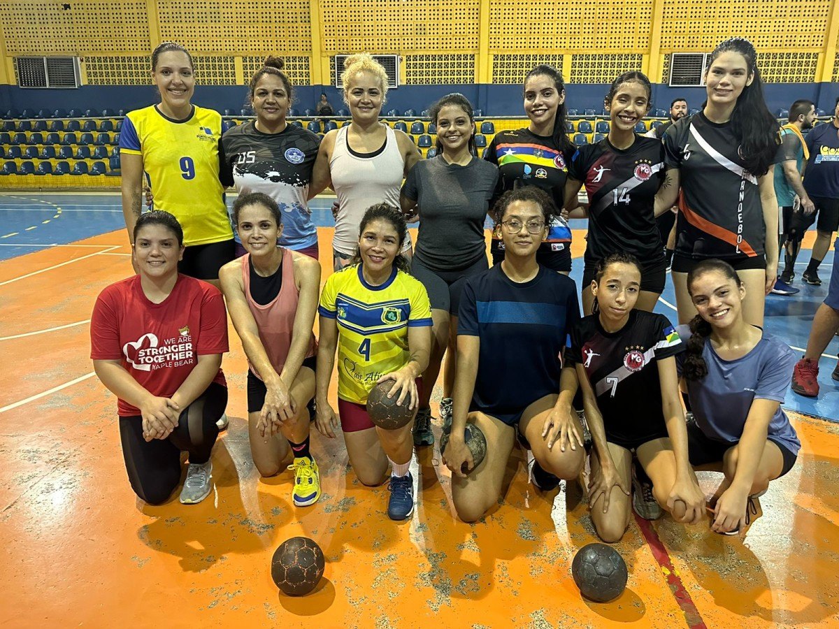 JOGOS INTERMUNICIPAIS DE RO: Times de handebol de Porto Velho se preparam para competição