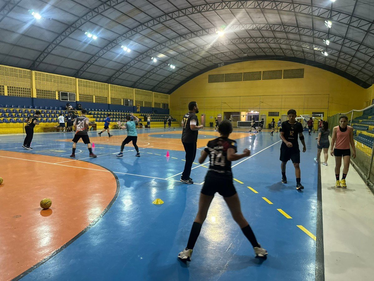JOGOS INTERMUNICIPAIS DE RO: Times de handebol de Porto Velho se preparam para competição