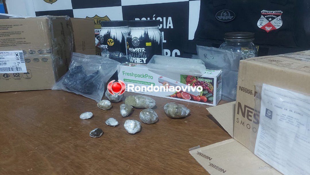 INVESTIGAÇÃO: Denarc prende traficante que despachou um quilo de haxixe em transportadora 