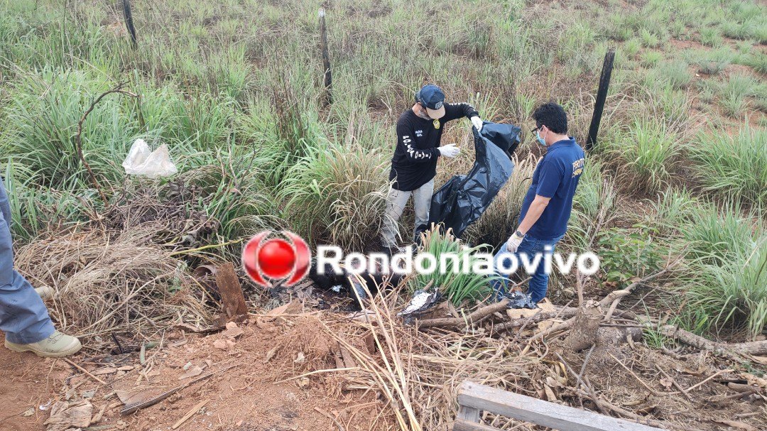 CRIME BÁRBARO: Corpo é encontrado com perna amputada e carbonizado