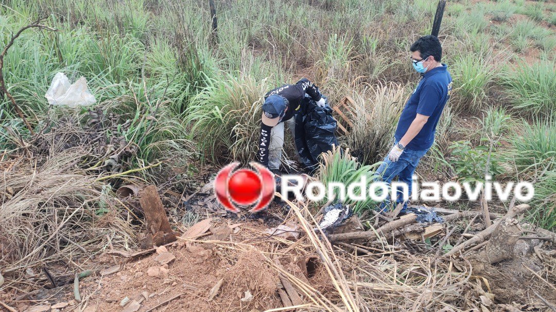 CRIME BÁRBARO: Corpo é encontrado com perna amputada e carbonizado