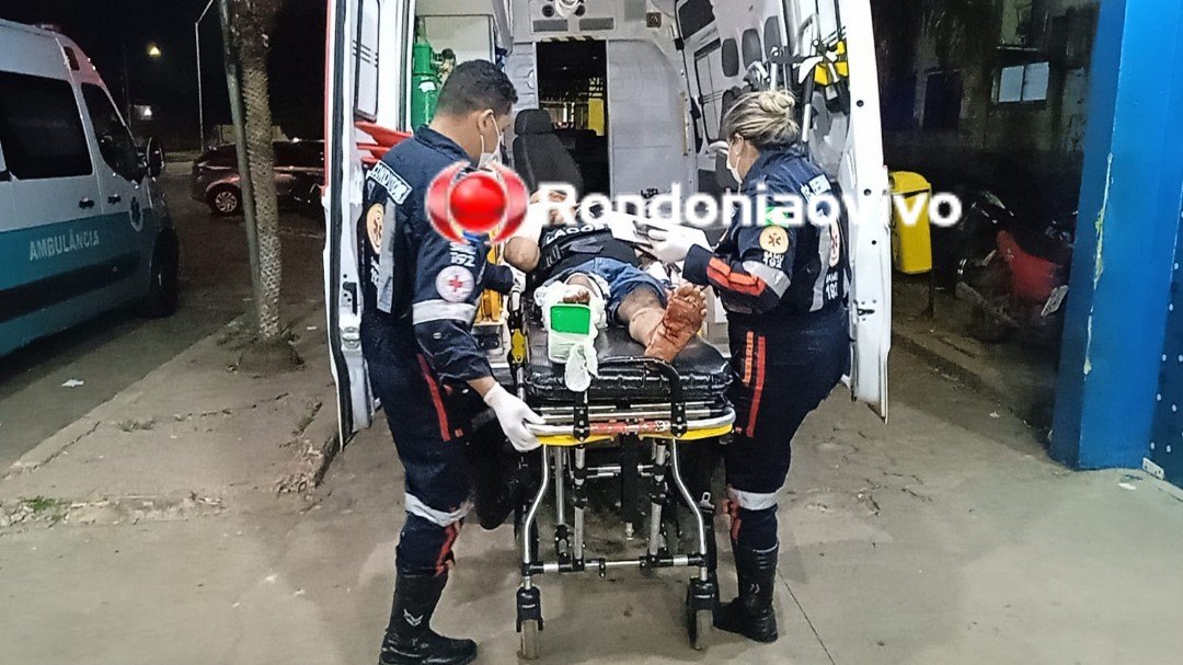 ATAQUE: Criminosos em Gol branco tentam matar jovem a tiros 