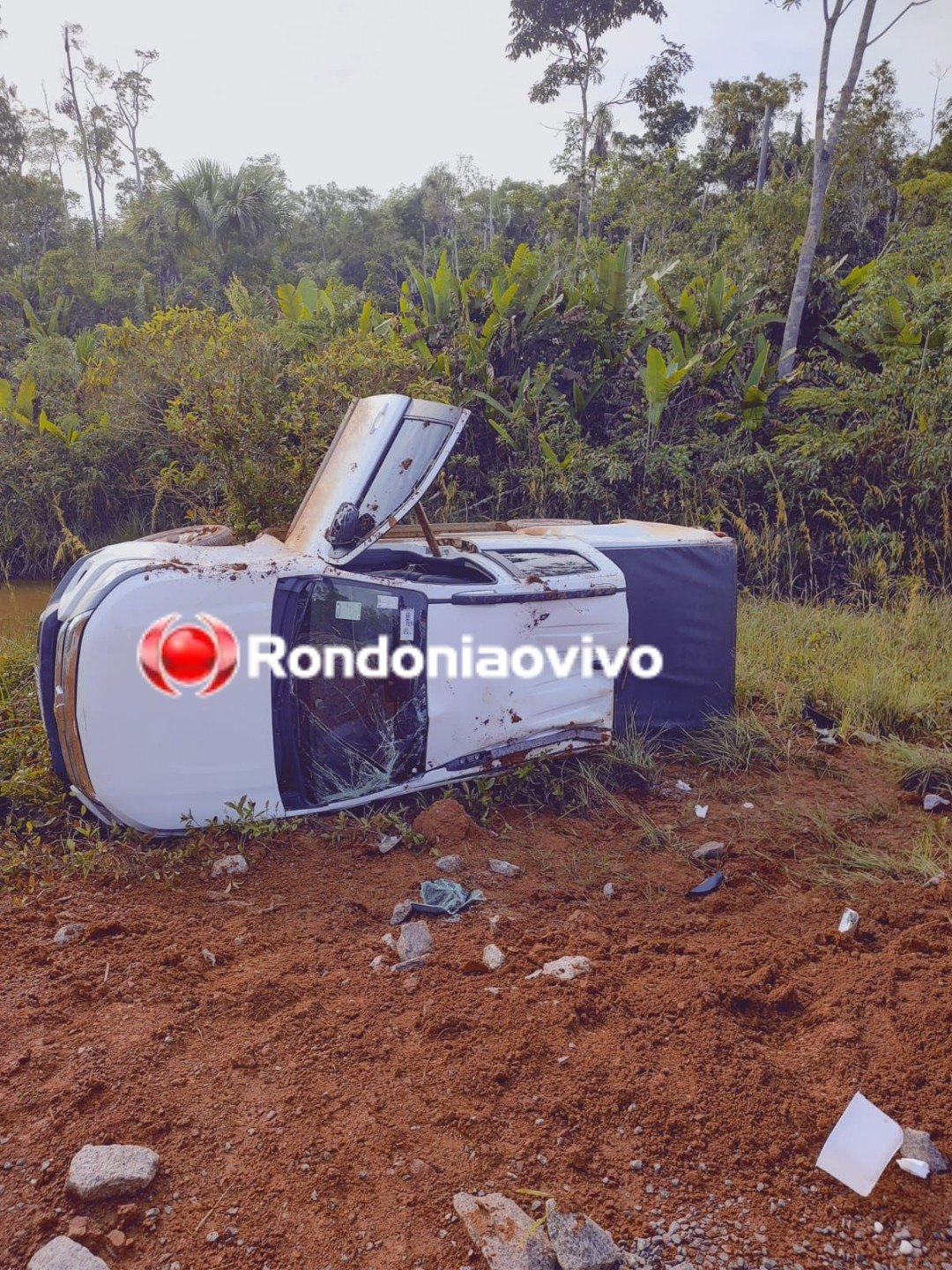 URGENTE: Vereador de Porto Velho se envolve em grave acidente com capotamento próximo à Manaus 