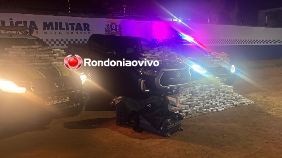 TRÁFICO INTERESTADUAL: Identificados policiais civis presos com 200 quilos de drogas no MT