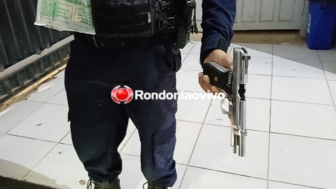 EMBRIAGADO: Ex-policial penal é preso por efetuar vários disparos com pistola