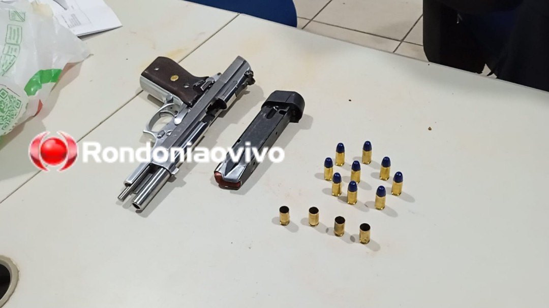 EMBRIAGADO: Ex-policial penal é preso por efetuar vários disparos com pistola