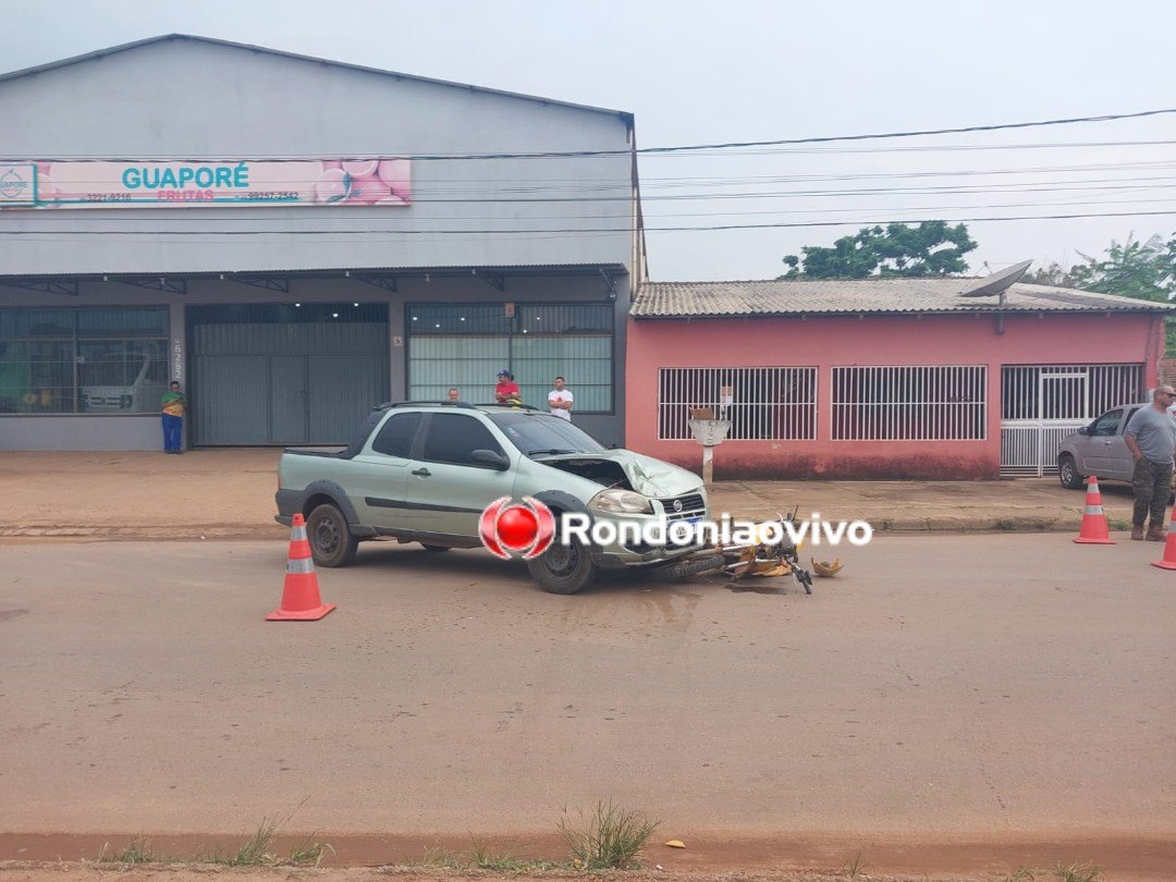 VEJA VÍDEO: Acidente que deixou mulher gravemente ferida foi gravado por câmera de segurança 