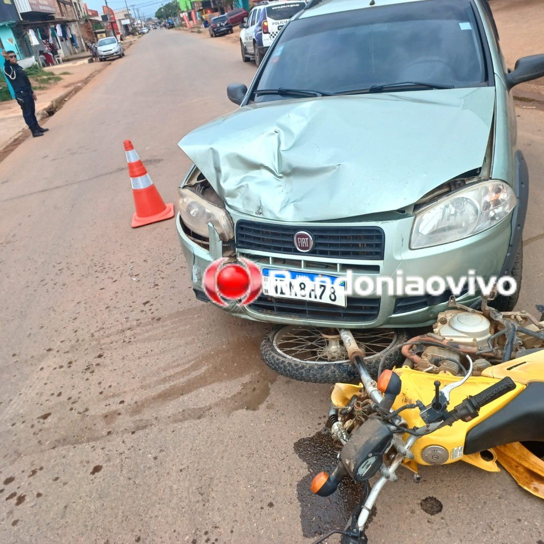 VEJA VÍDEO: Acidente que deixou mulher gravemente ferida foi gravado por câmera de segurança 