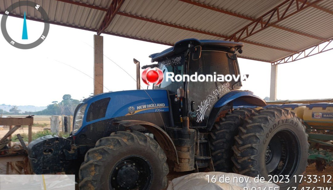 SEVIC DO 2° DP: Polícia Civil prende acusado com dois tratores furtados de empresa 