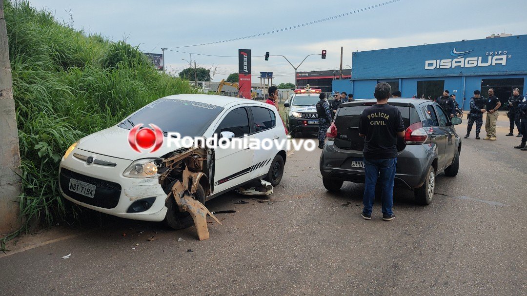 VÍDEO: Criminoso causa grave batida durante intensa fuga