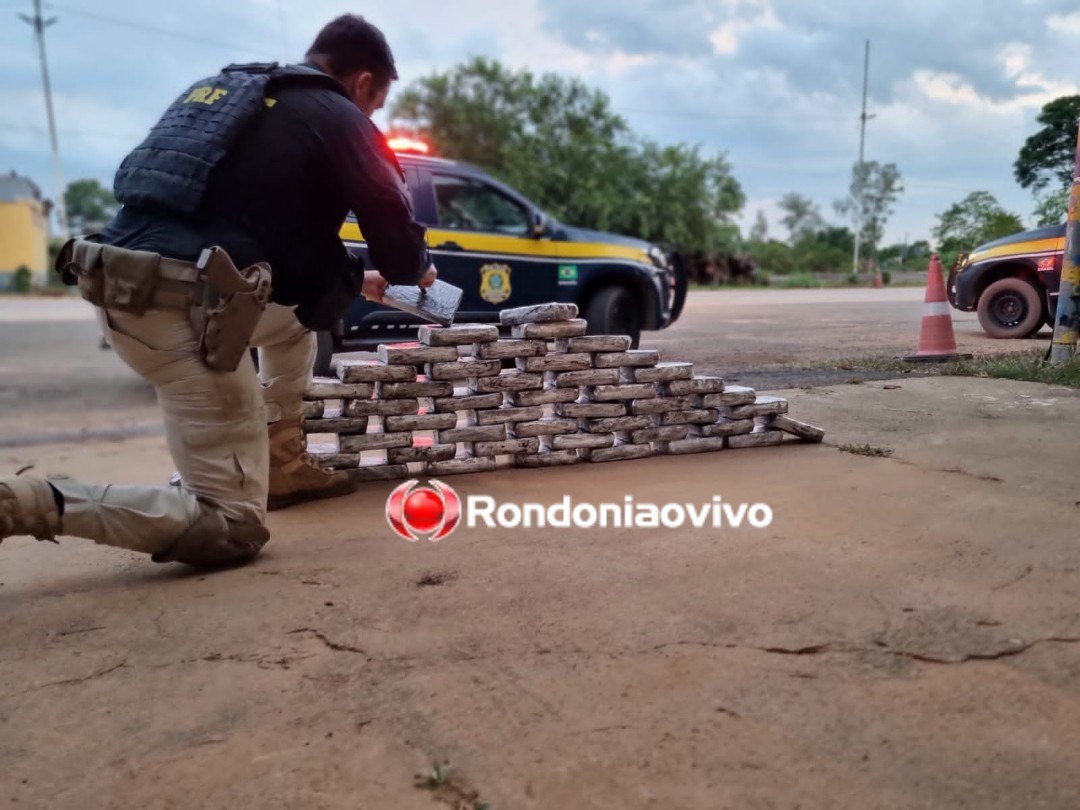 TRÁFICO: Casal é preso em Fiat Pulse com quase 60 quilos de droga na BR-364