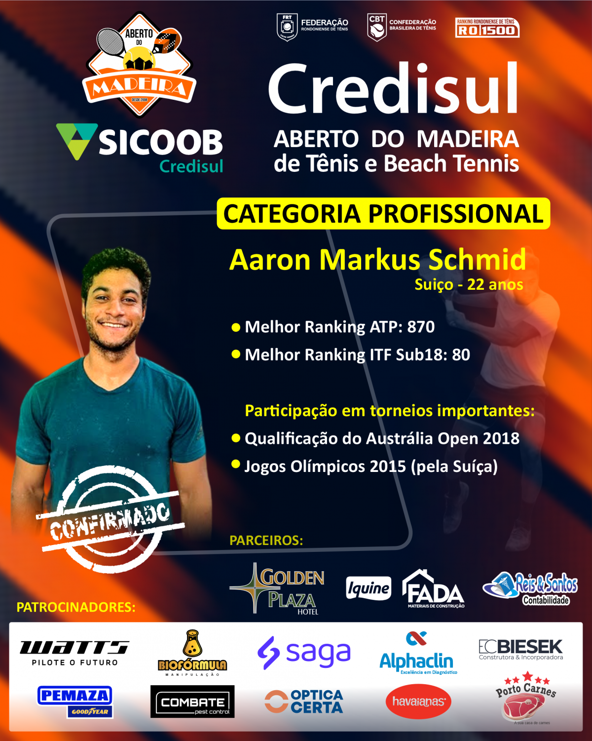 TÊNIS CLUBE: Credisul Aberto do Madeira começa nesta segunda-feira (04)