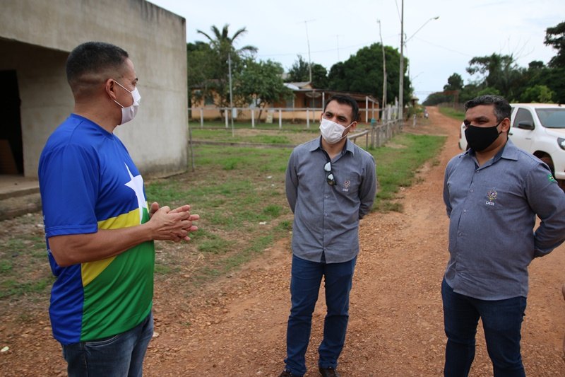 RAMAL ALIANÇA: Deputado Eyder Brasil vistoria obras na RO 005