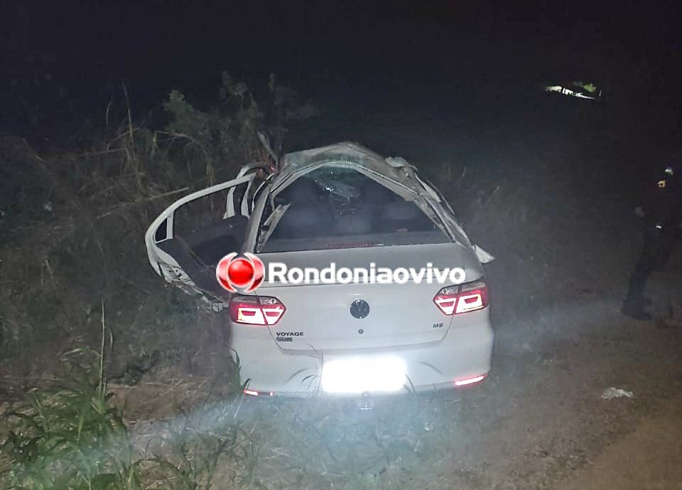 TRAGÉDIA: Mulheres morrem e bebê fica ferido após capotamento na BR-364