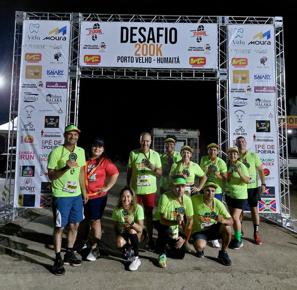 CORRIDA: Desafio 200Km Porto Velho - Humaitá foi neste final de semana