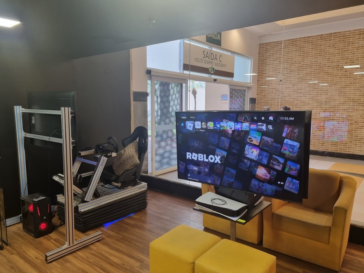 SPACE GAMER: Conheça o espaço que é referência em simuladores de jogos virtuais