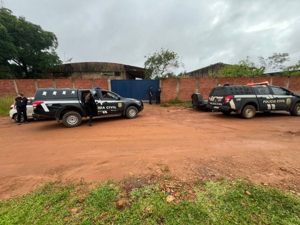 A&Ccedil;&Atilde;O CONJUNTA: PC do MT realiza opera&ccedil;&atilde;o em dep&oacute;sitos ilegais de madeiras em Rond&ocirc;nia