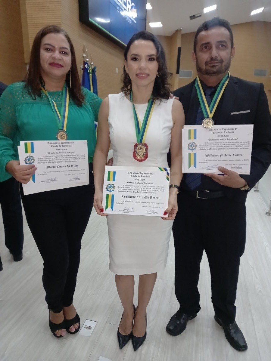 AO VIVO: Equipe da Delegacia de Homicídios é homenageada na ALE/RO