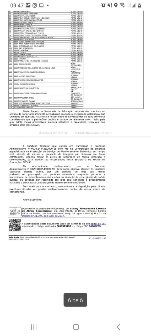 ESCOLAS ESTADUAIS: Governo atende Anderson e lança edital para contratação de vigilantes para as escolas 