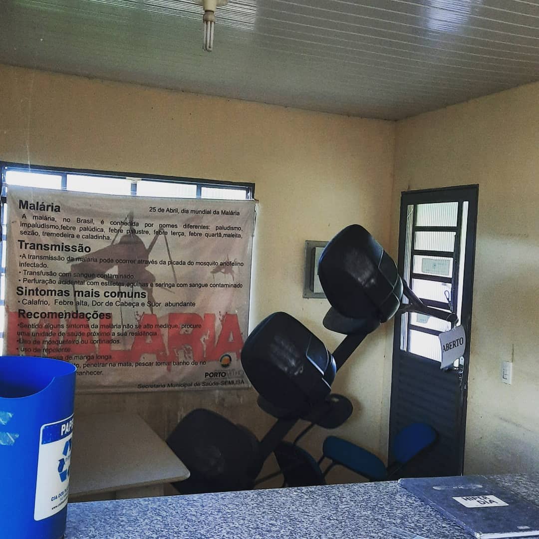 UNIDADE: Ponto de apoio da saúde Vila DNIT recebe visita do vereador Raí Ferreira