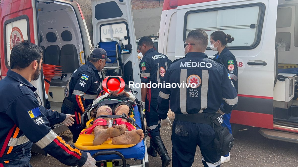 INCONSCIENTE: Neto é resgatado após 24 horas nos escombros da casa da avó