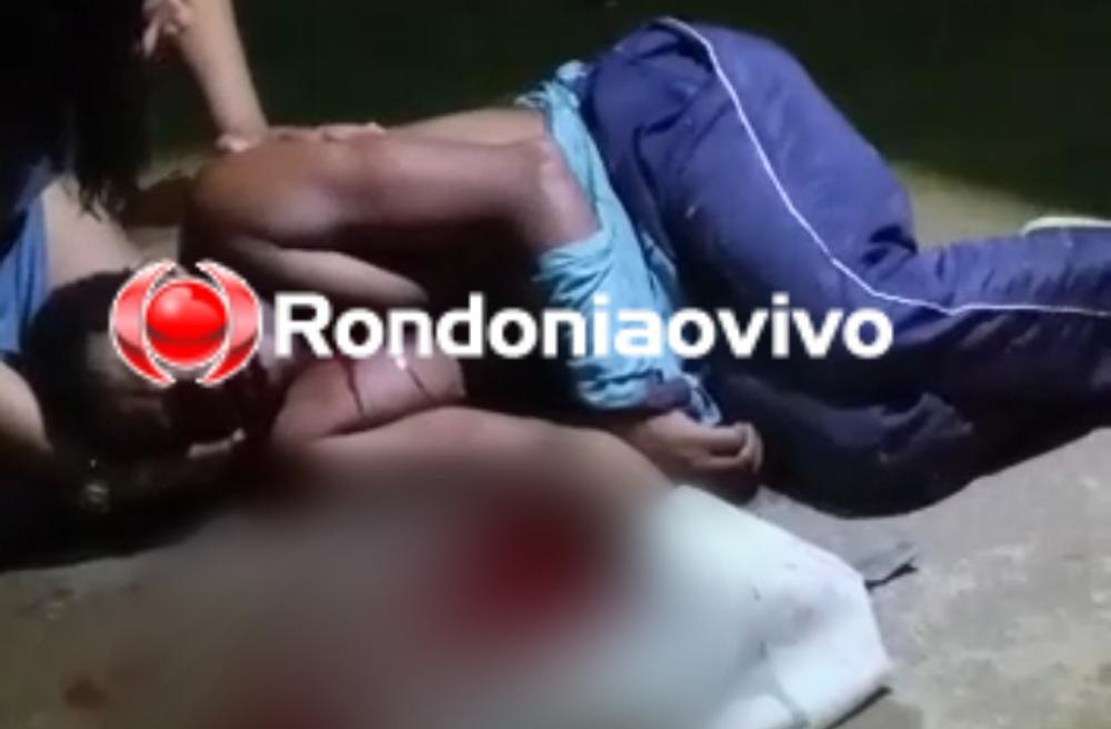 ORGULHO DO MADEIRA: Motociclista bate em carro parado e fica em estado grave